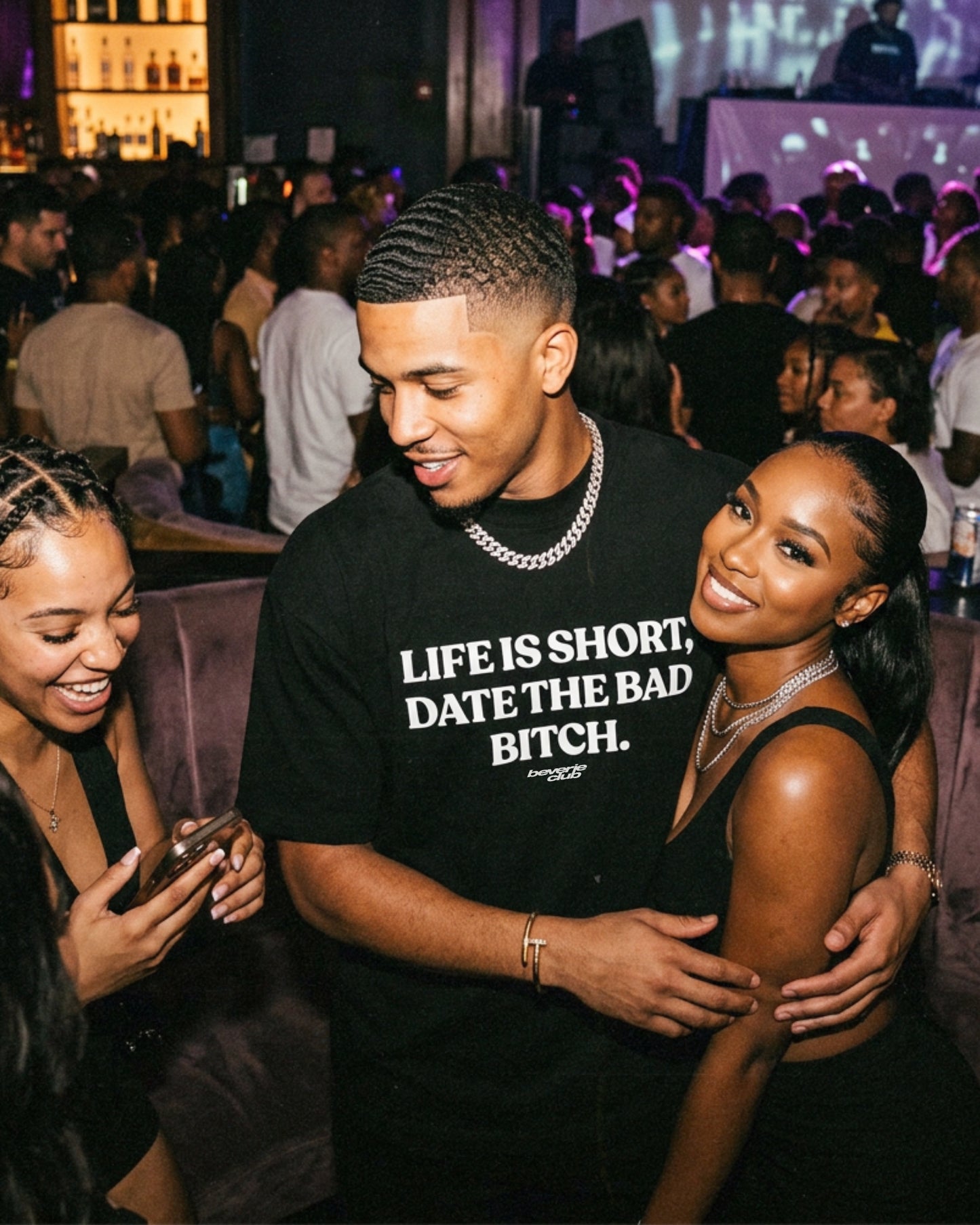 LIFE IS SHORT TEE