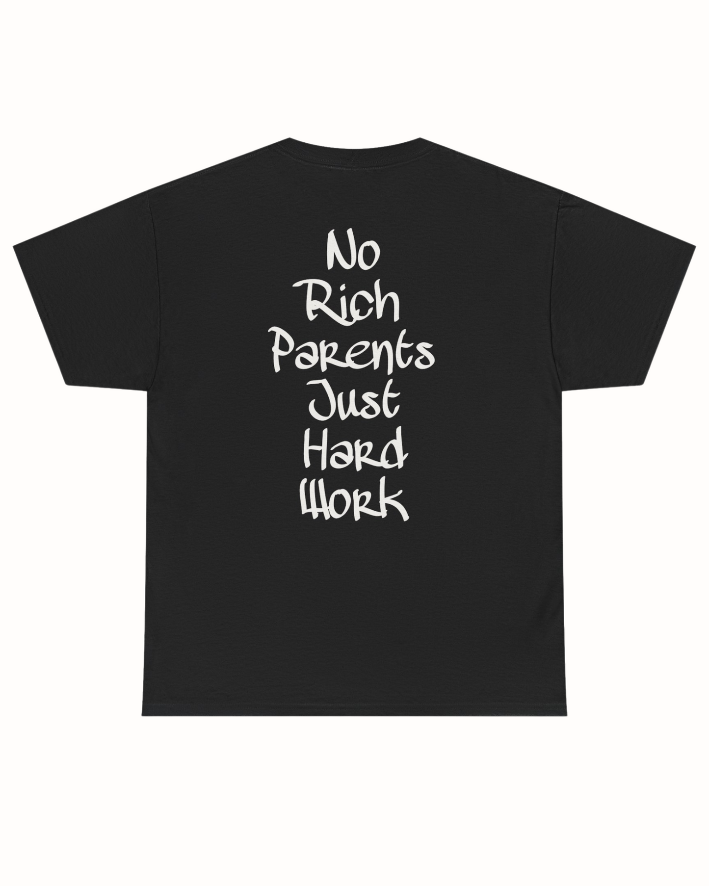 NO RICH PARENTS TEE