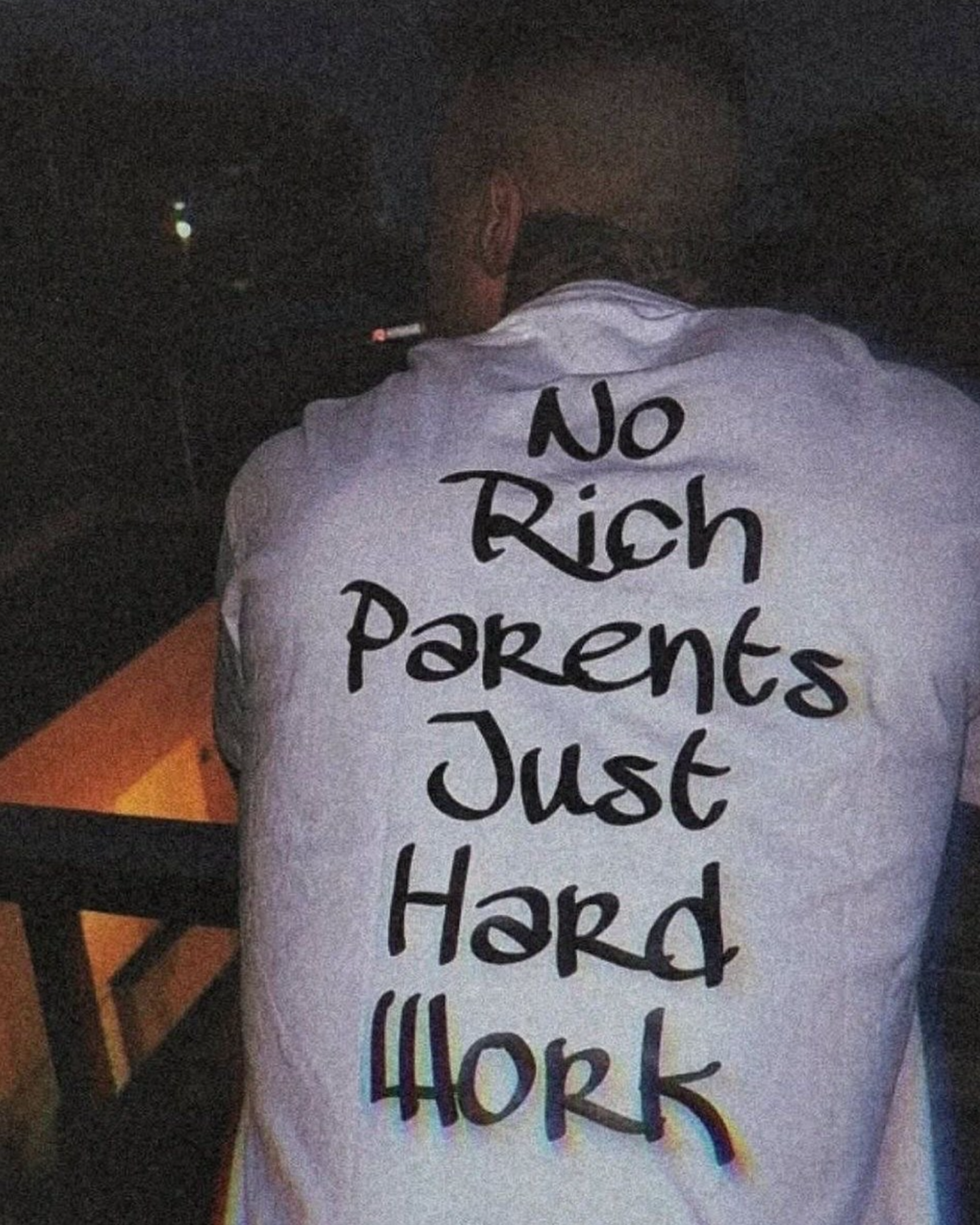 NO RICH PARENTS TEE