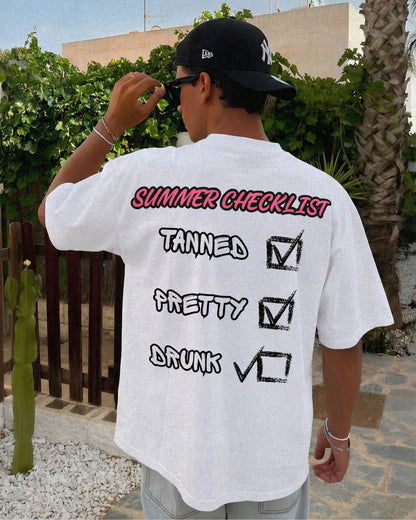 SUMMER CHECKLIST TEE