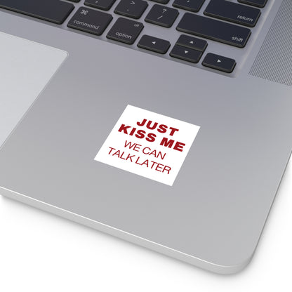 KISS ME STICKER