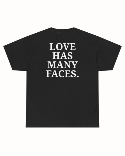 LOVE FACES TEE