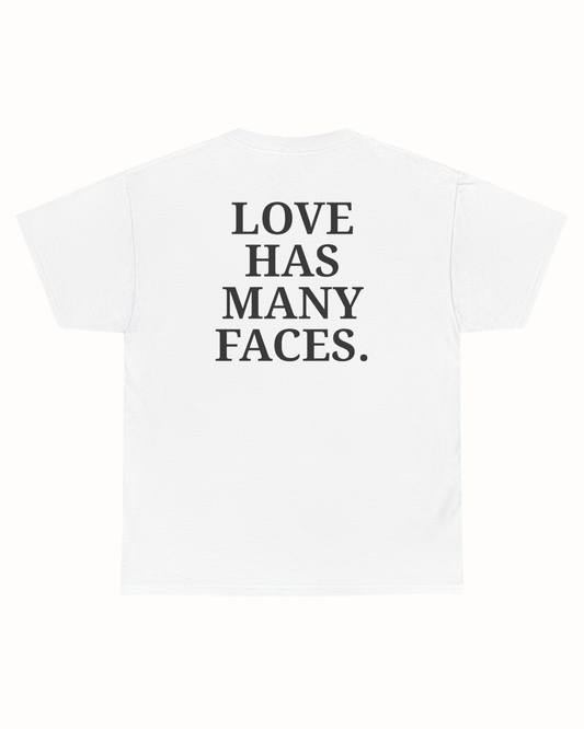 LOVE FACES TEE
