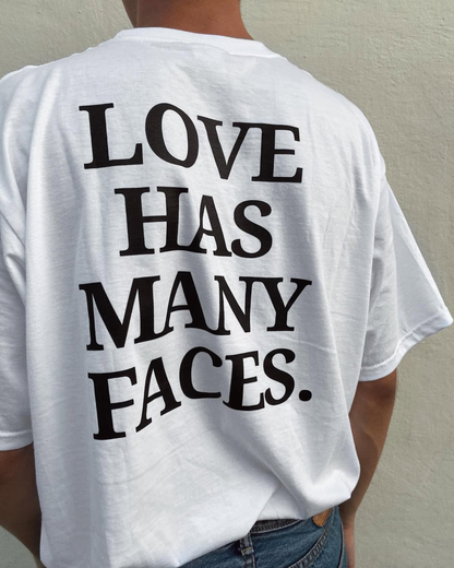 LOVE FACES TEE