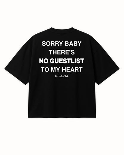 NO GUESTLIST TEE