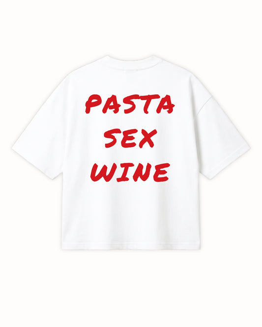 PASTA SEX WINE TEE
