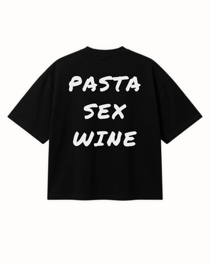 PASTA SEX WINE TEE