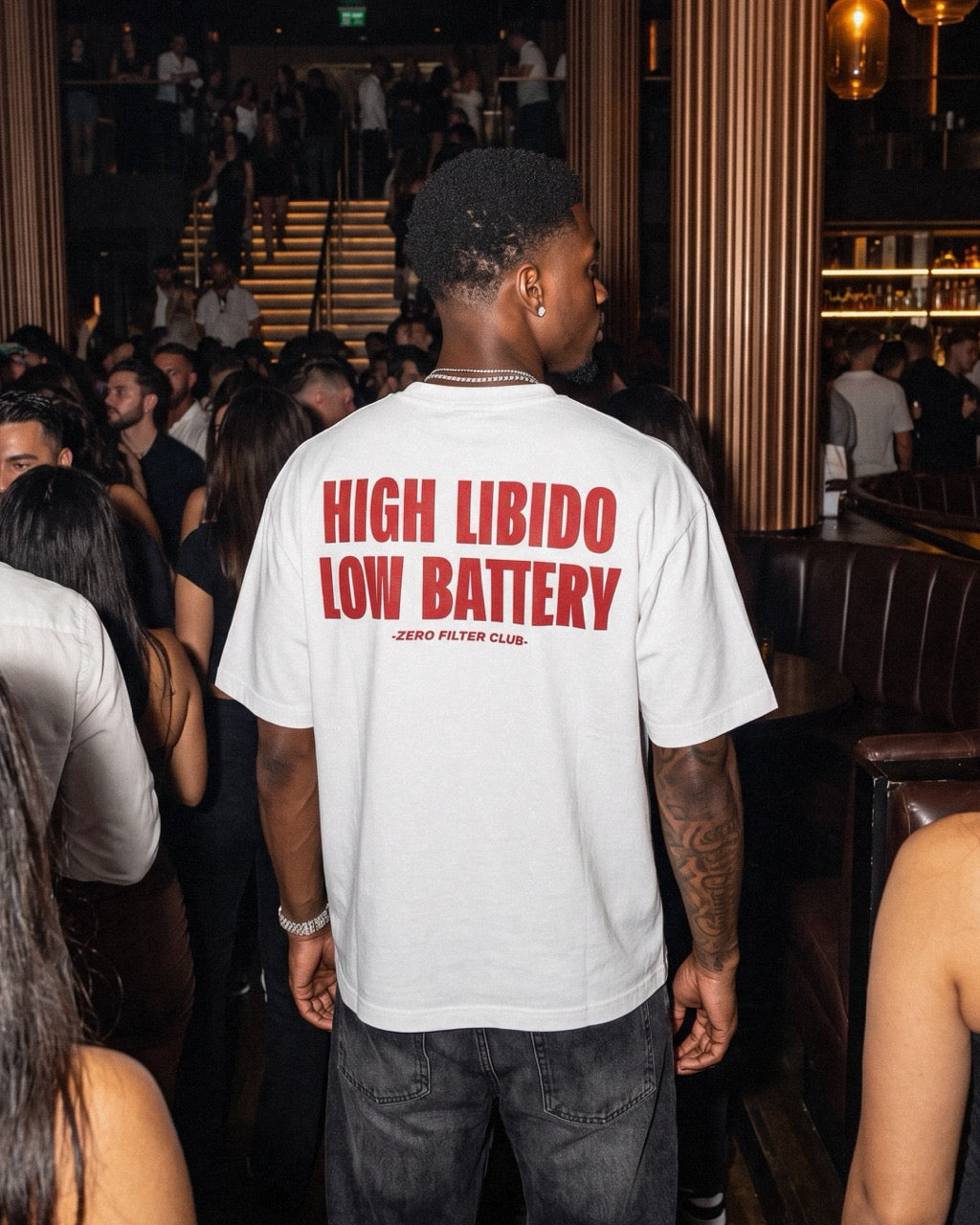LOW BATTERY TEE
