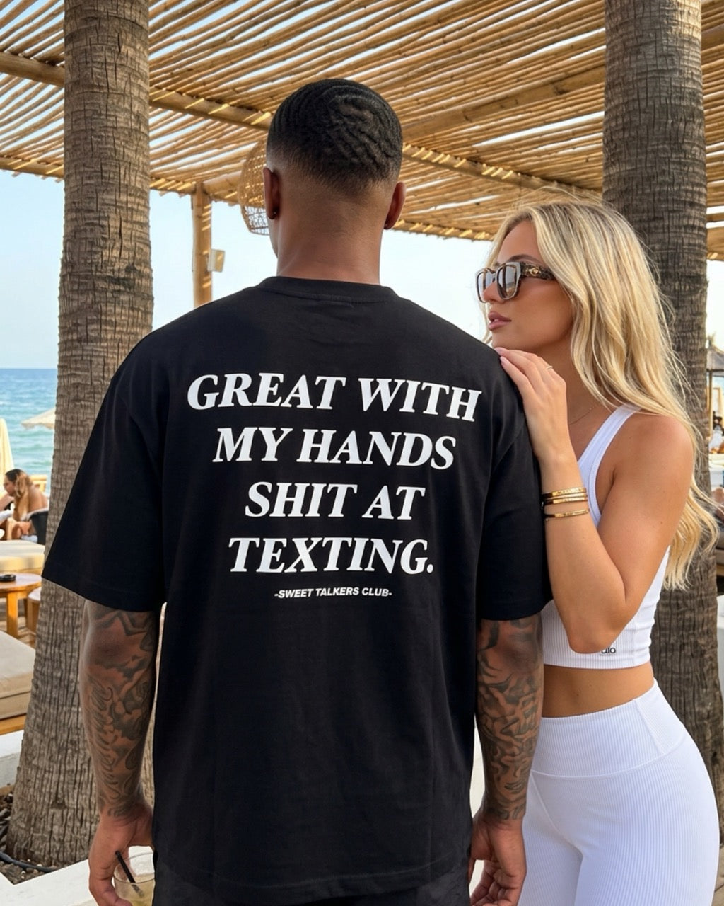 BAD TEXTER TEE