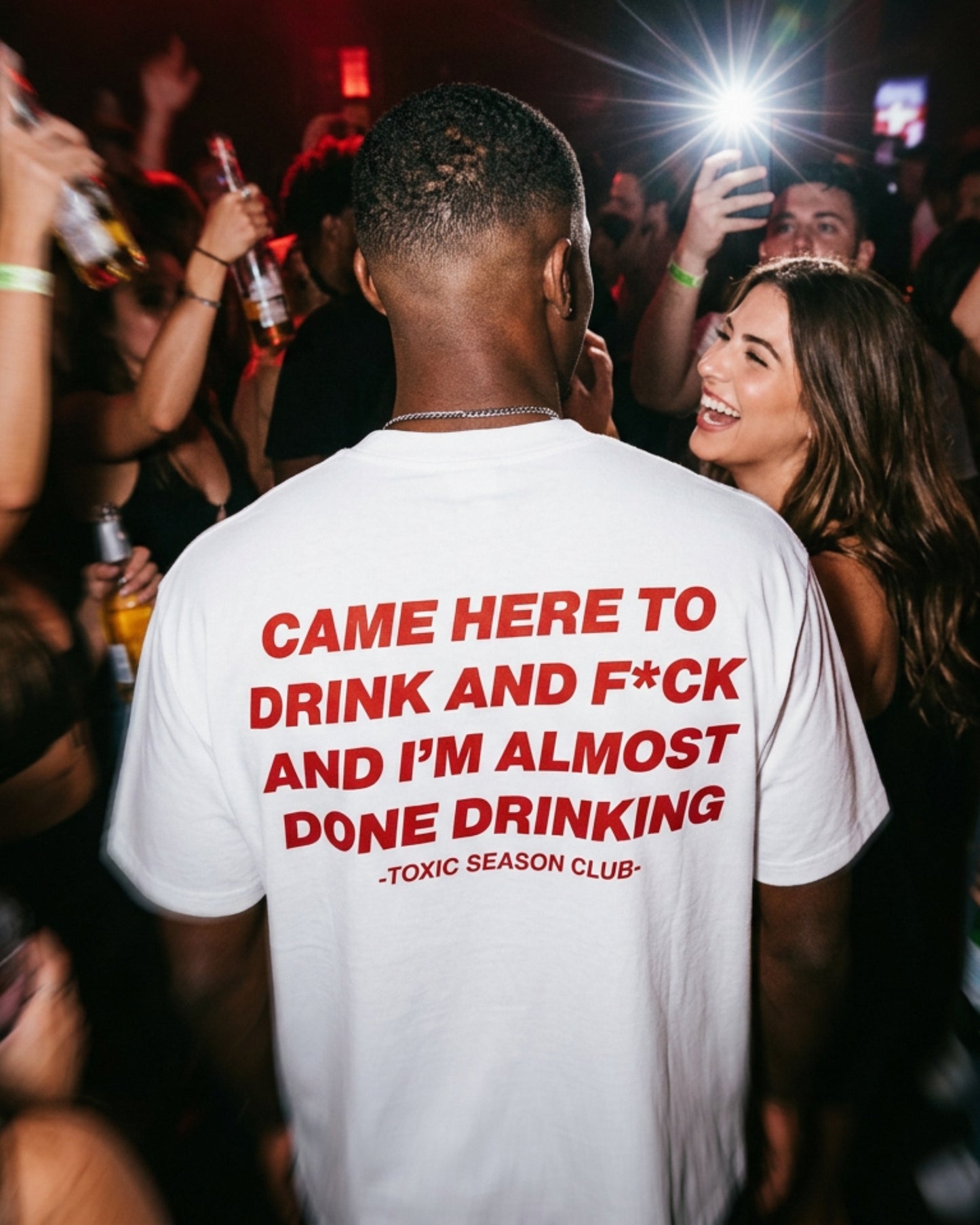 CAME HERE TO DRINK TEE