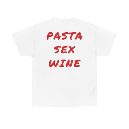 PASTA SEX WINE TEE