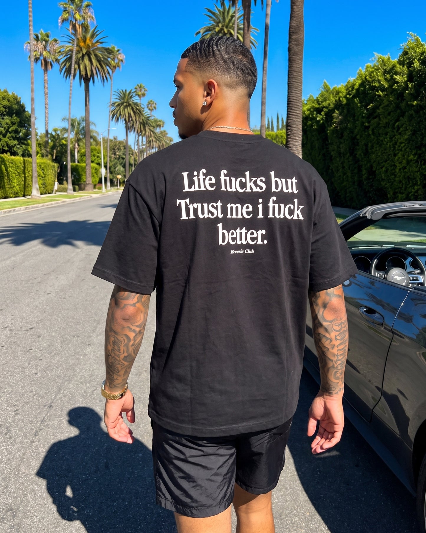 LIFE FCKS TEE