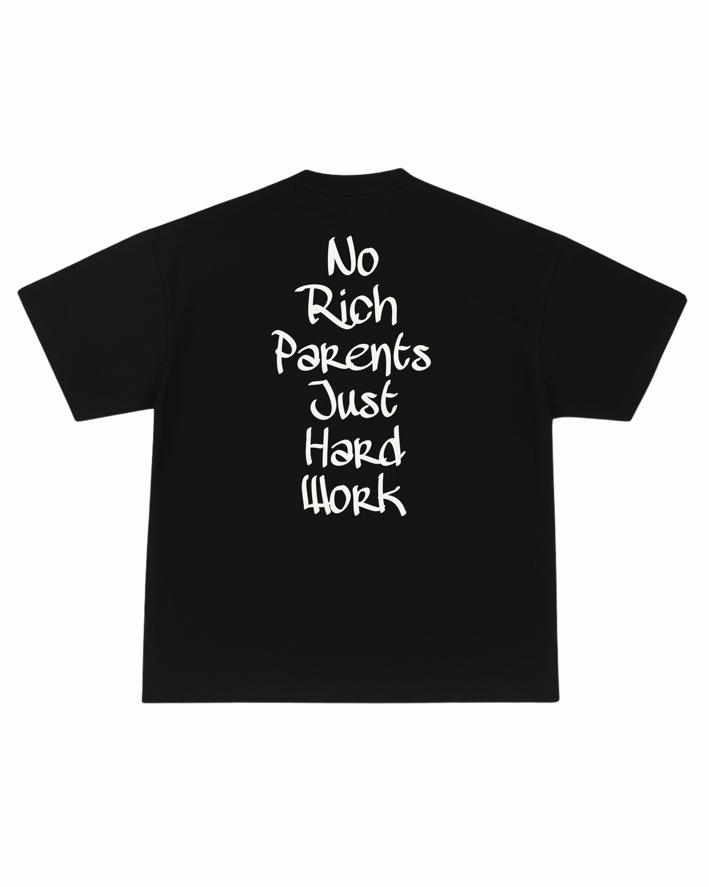 NO RICH PARENTS TEE