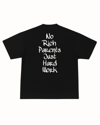 NO RICH PARENTS TEE