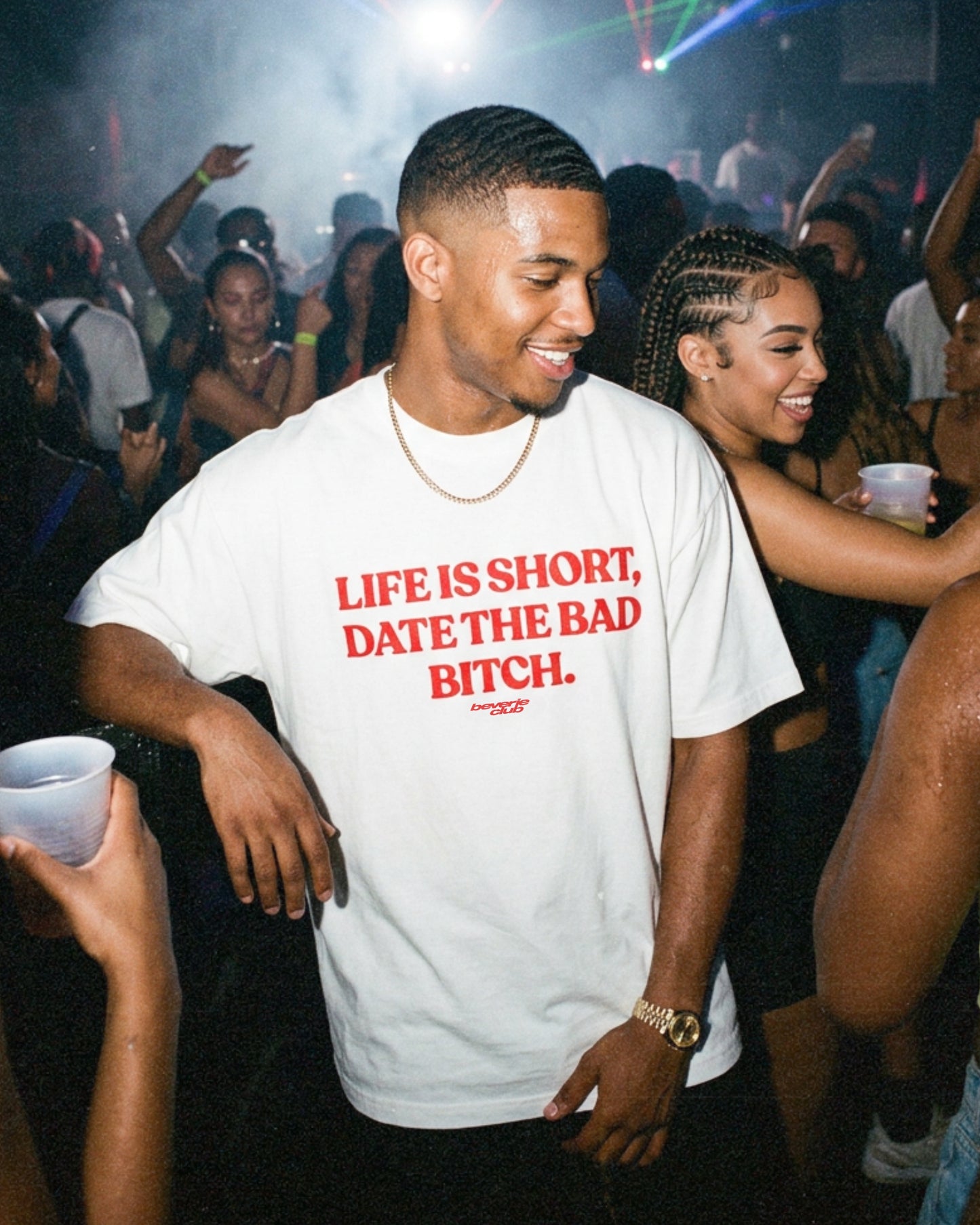 LIFE IS SHORT TEE