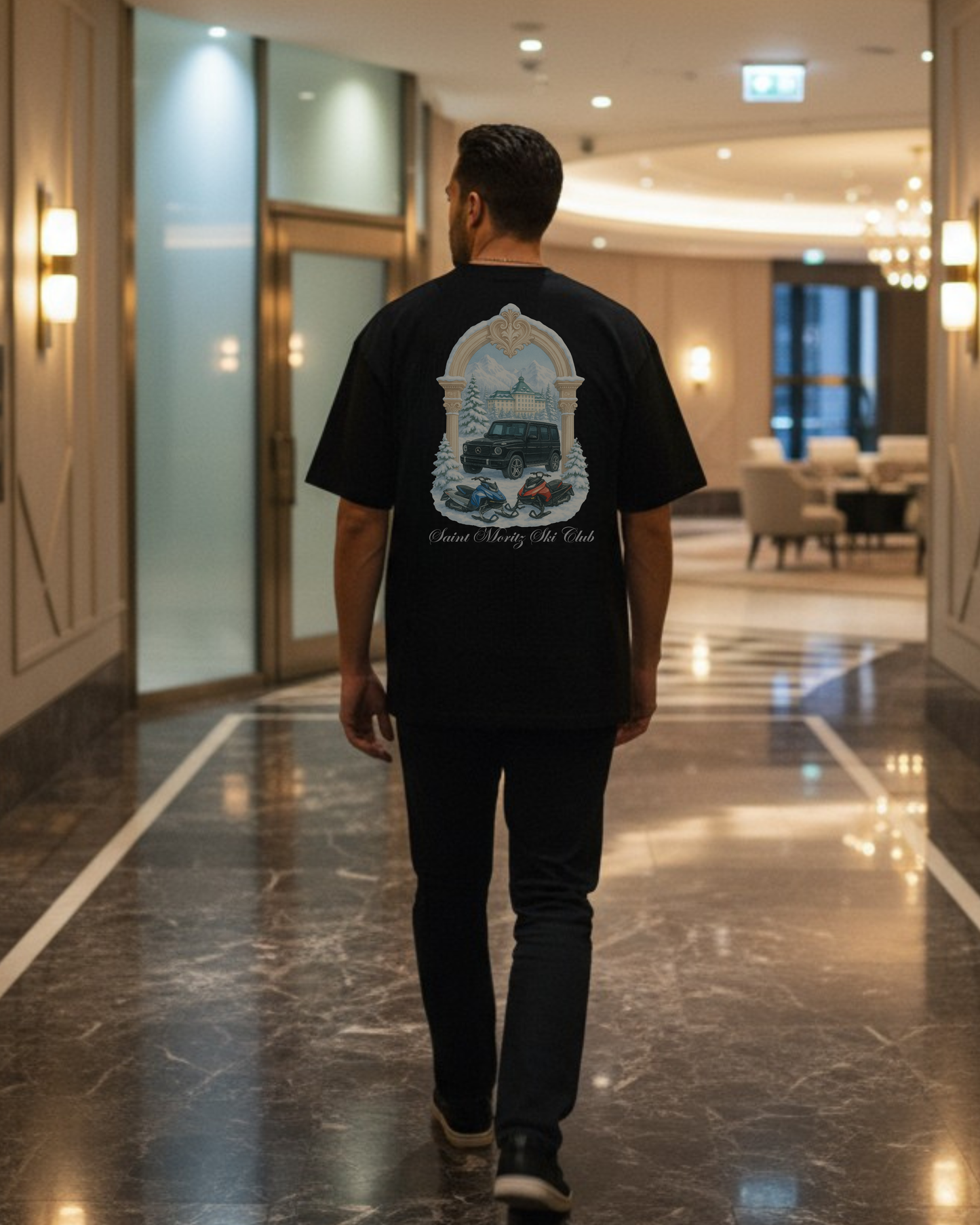 ST. MORITZ CLUB TEE
