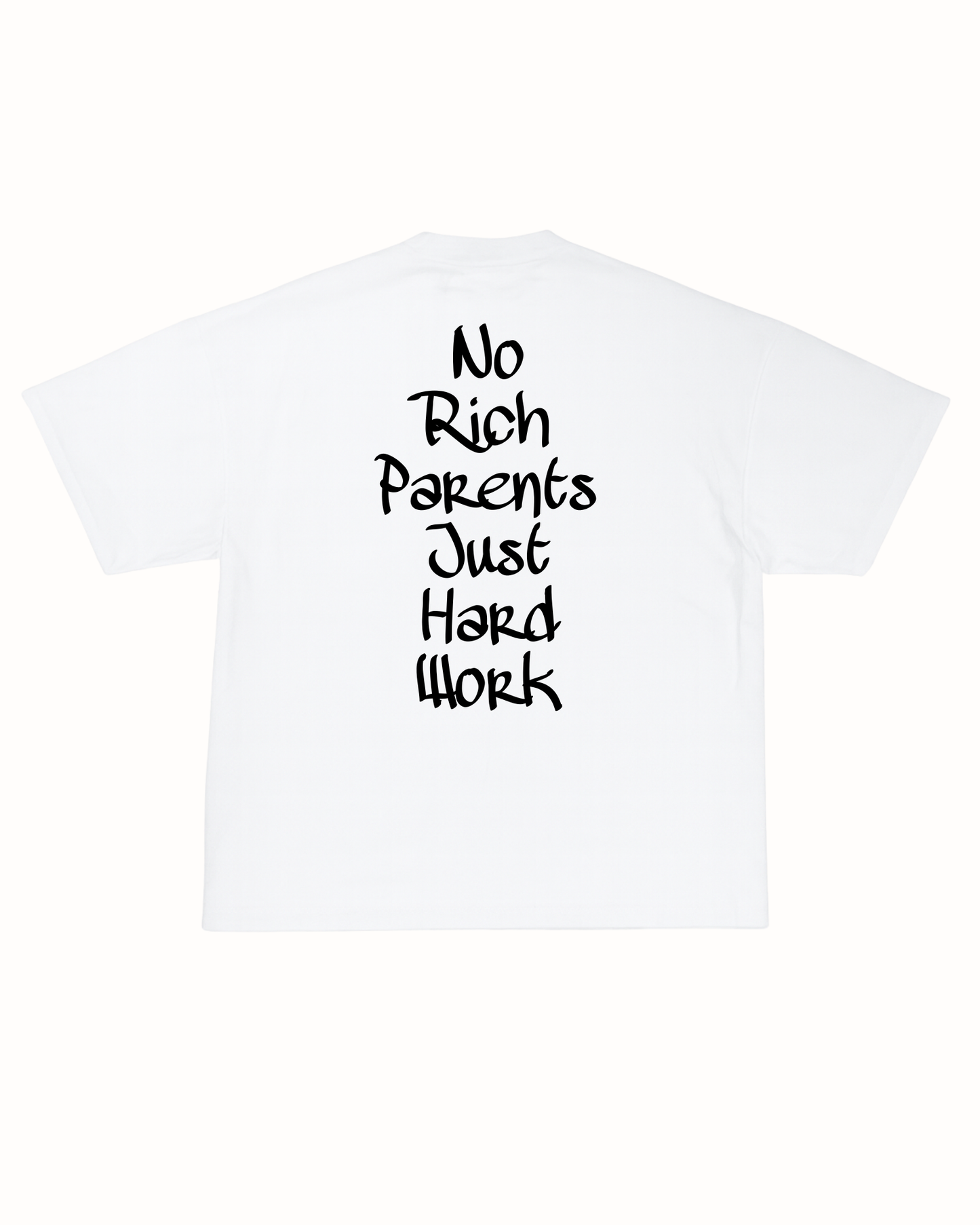 NO RICH PARENTS TEE