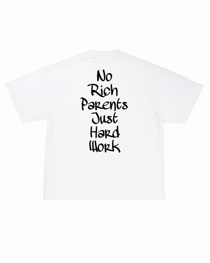 NO RICH PARENTS TEE