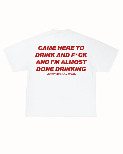 CAME HERE TO DRINK TEE
