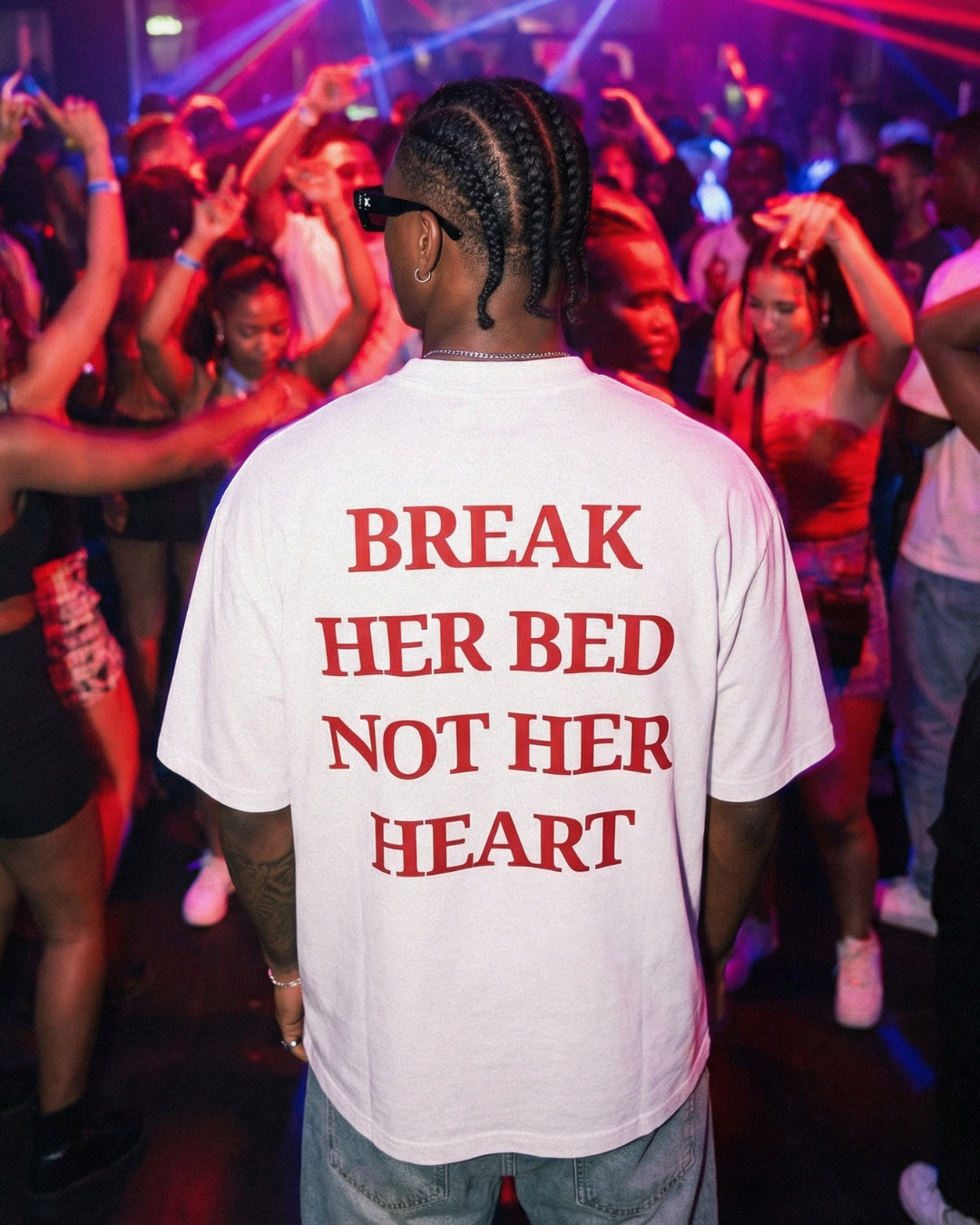 BED NOT HEART TEE