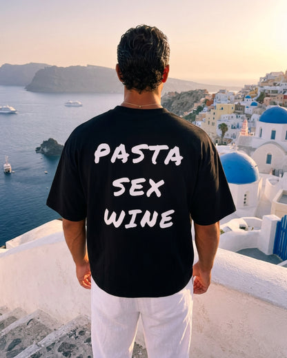 PASTA SEX WINE TEE