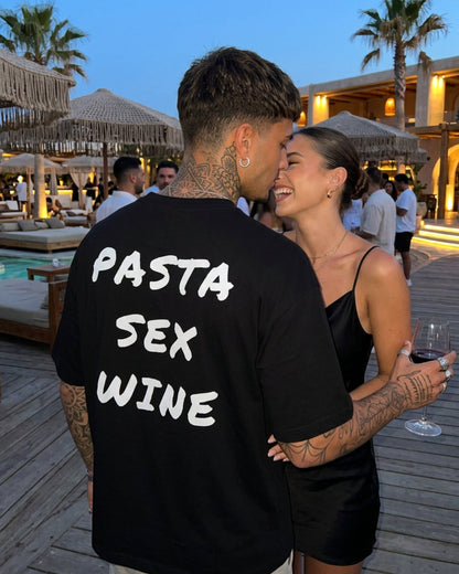 PASTA SEX WINE TEE