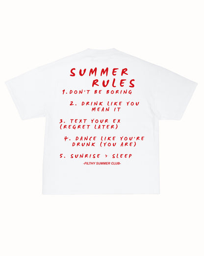 SUMMER RULES TEE