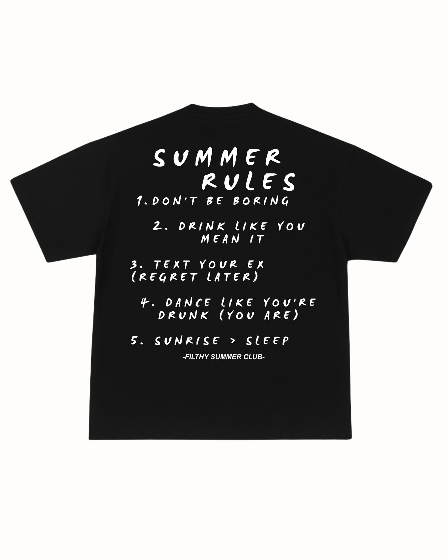 SUMMER RULES TEE