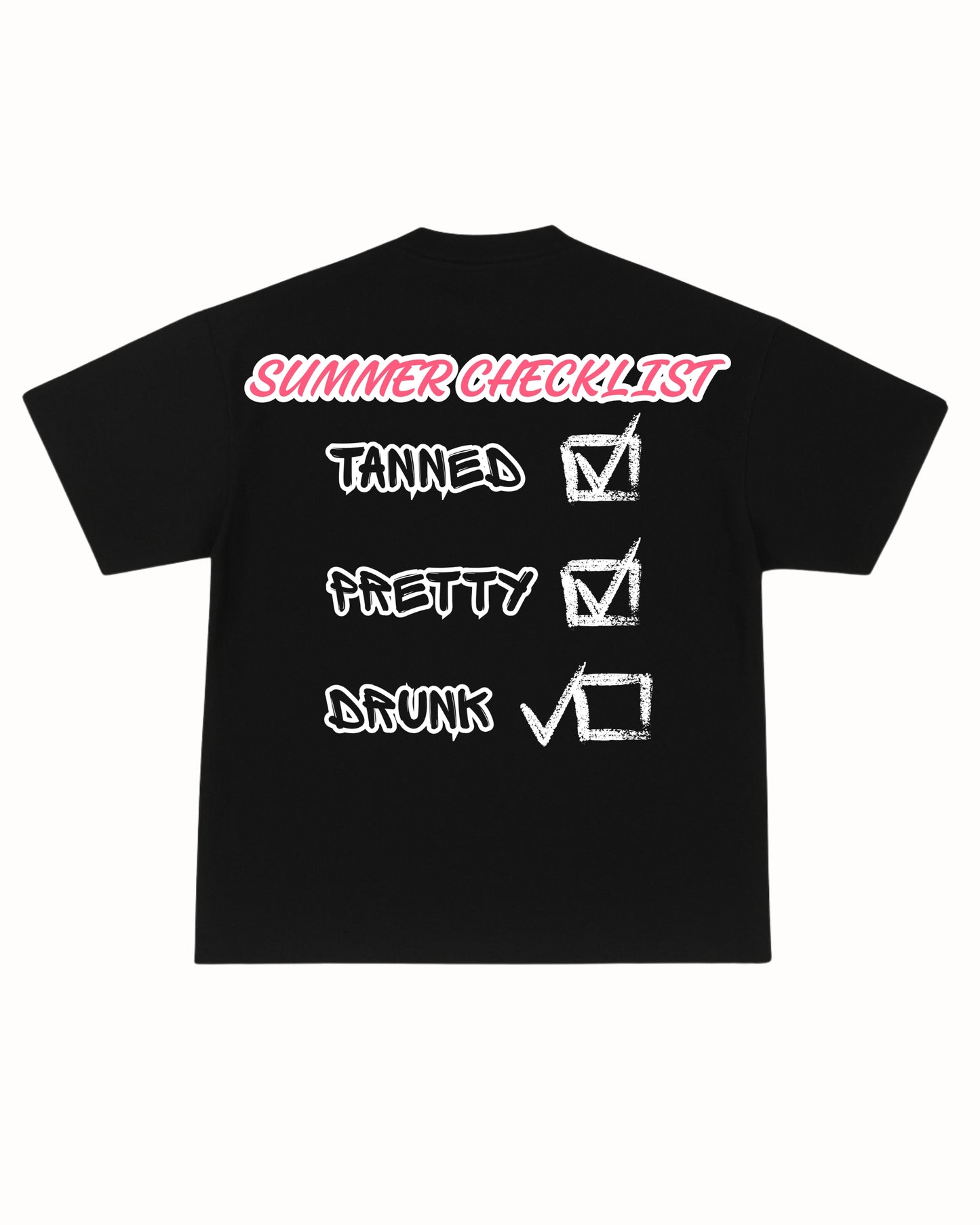 SUMMER CHECKLIST TEE
