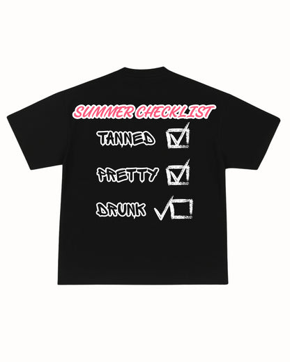 SUMMER CHECKLIST TEE