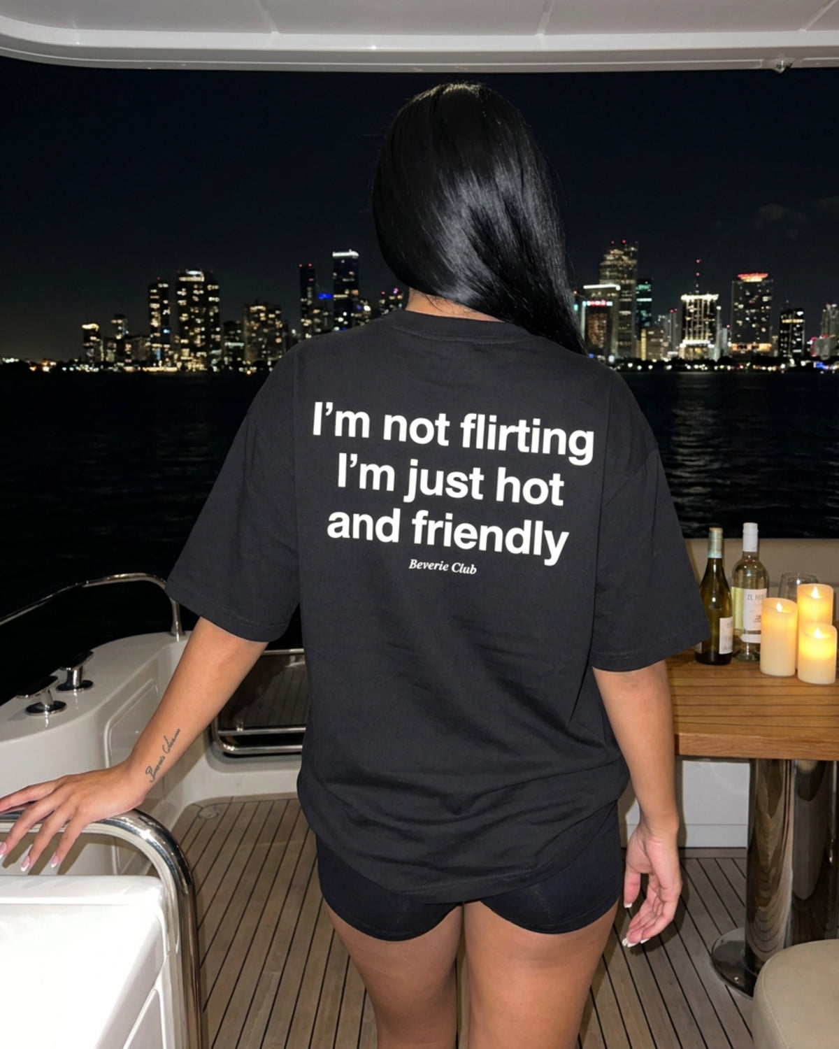 NOT FLIRTING TEE