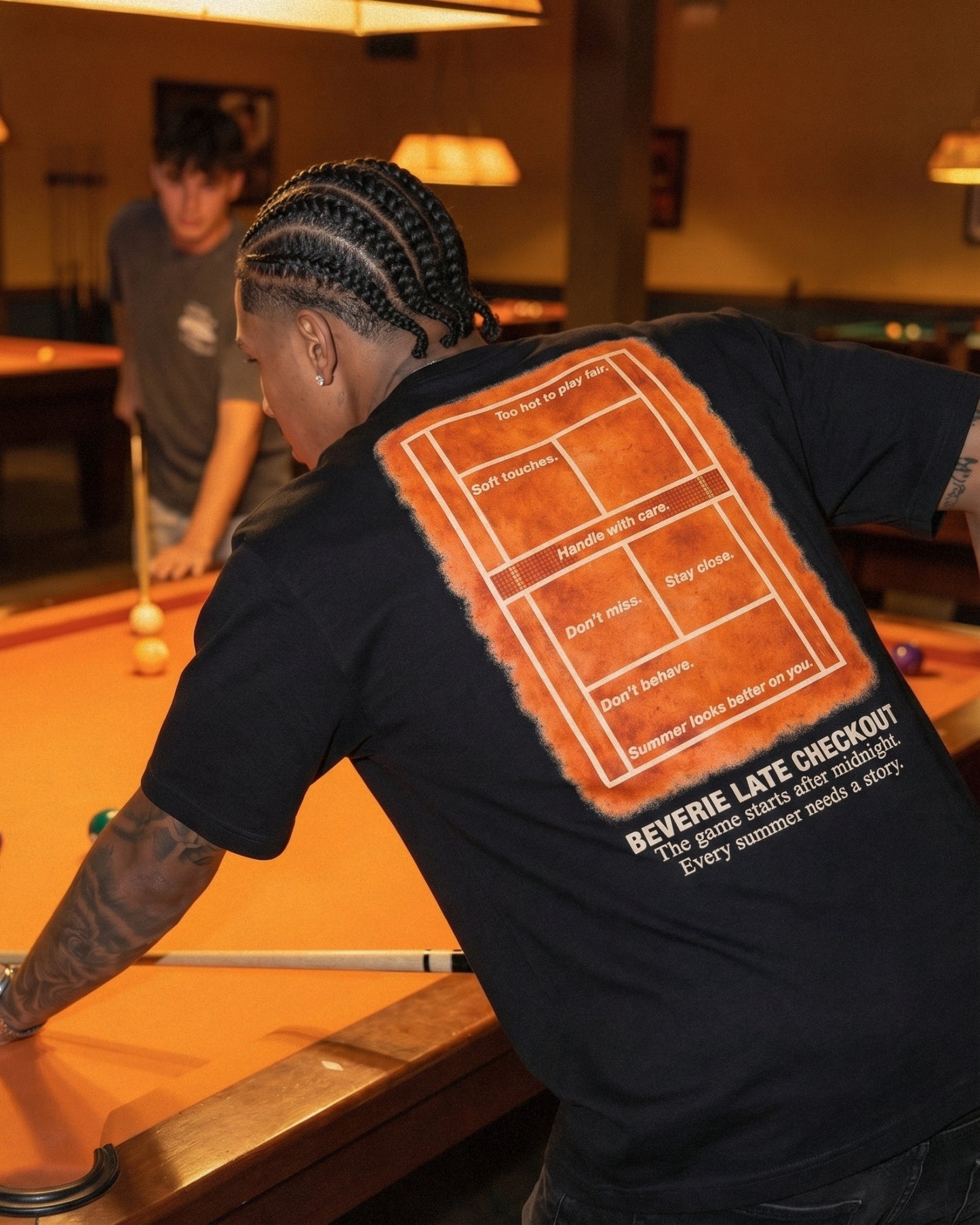 MIDNIGHT MATCH TEE