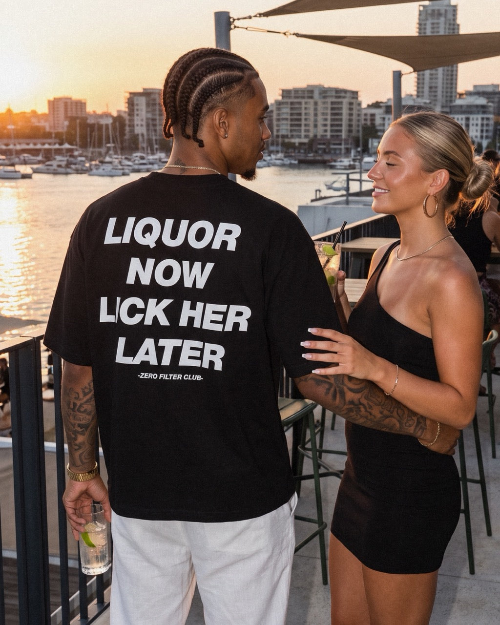 LICK HER LATER TEE