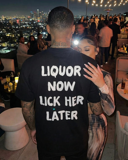 LIQUOR FIRST TEE
