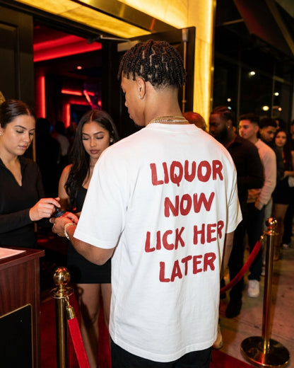 LIQUOR FIRST TEE