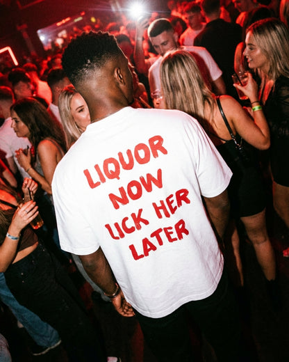 LIQUOR FIRST TEE